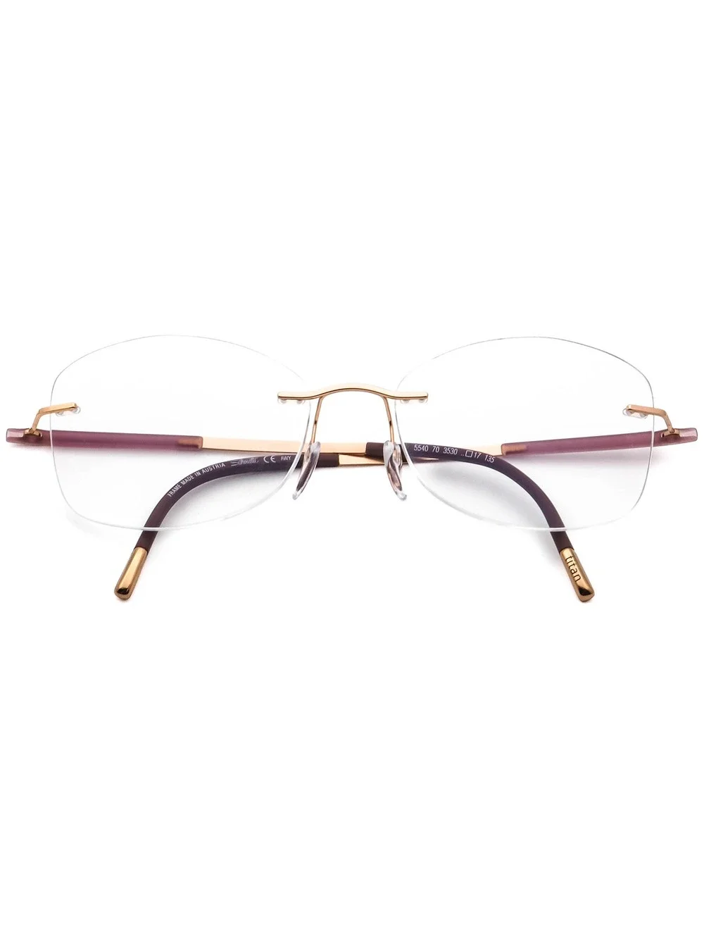 Silhouette 5540 70 3530 Titan Dynamics Contour Eyewear
